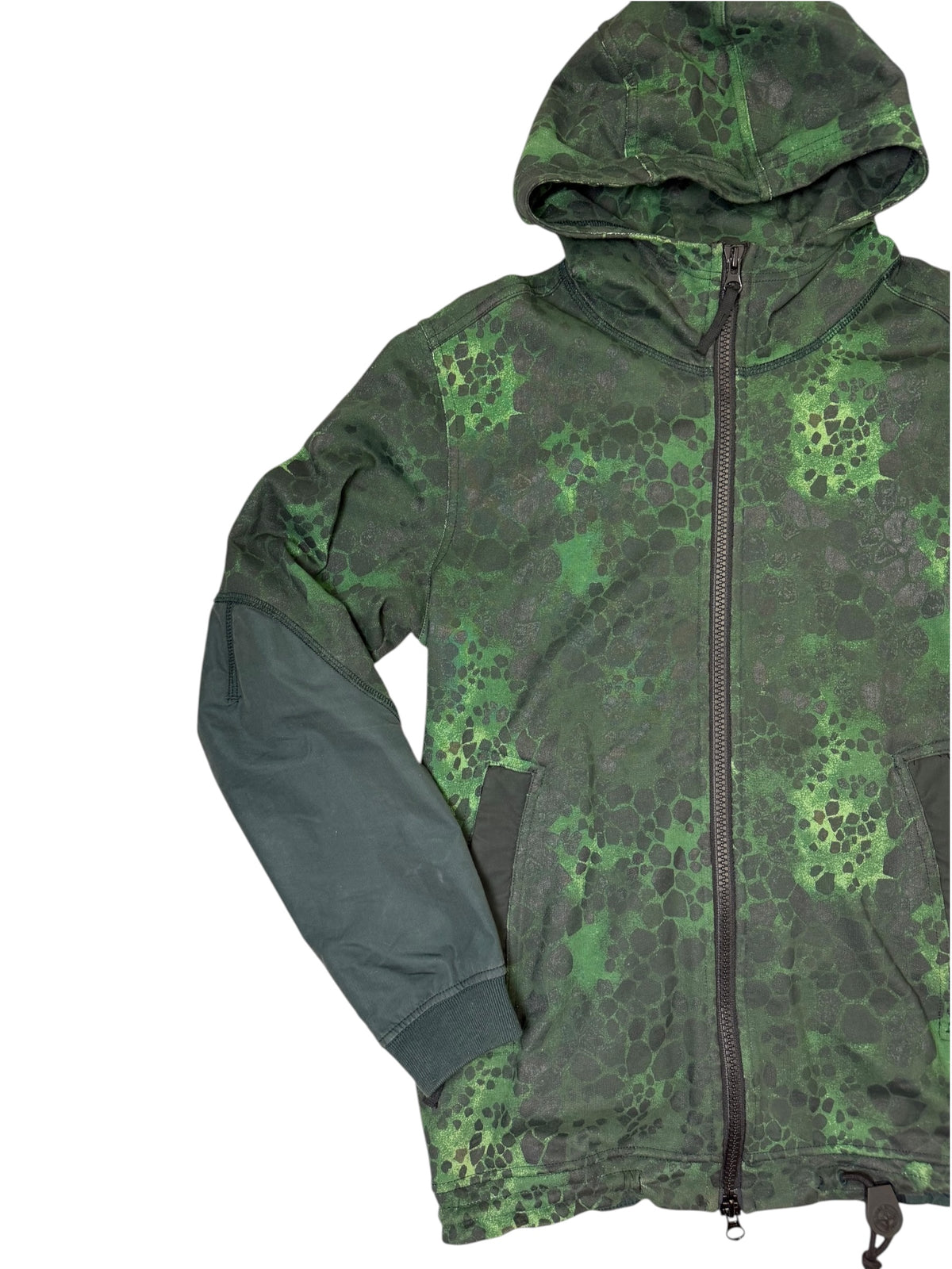 Stone Island S/S 2018 Felpa con cappuccio Alligator Camo Taglia L