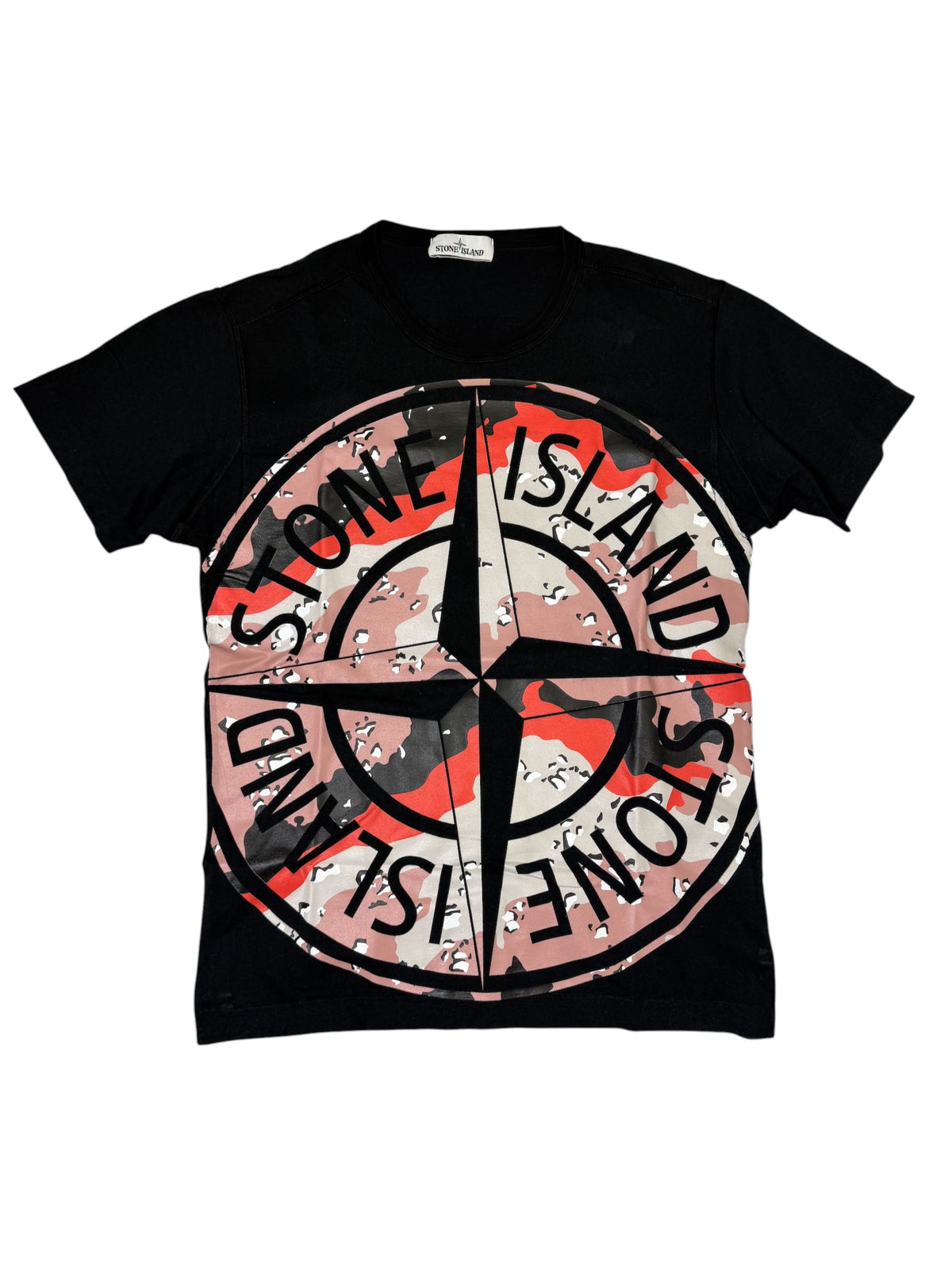 Stone Island T-Shirt 2020 Desert Camo Taglia L