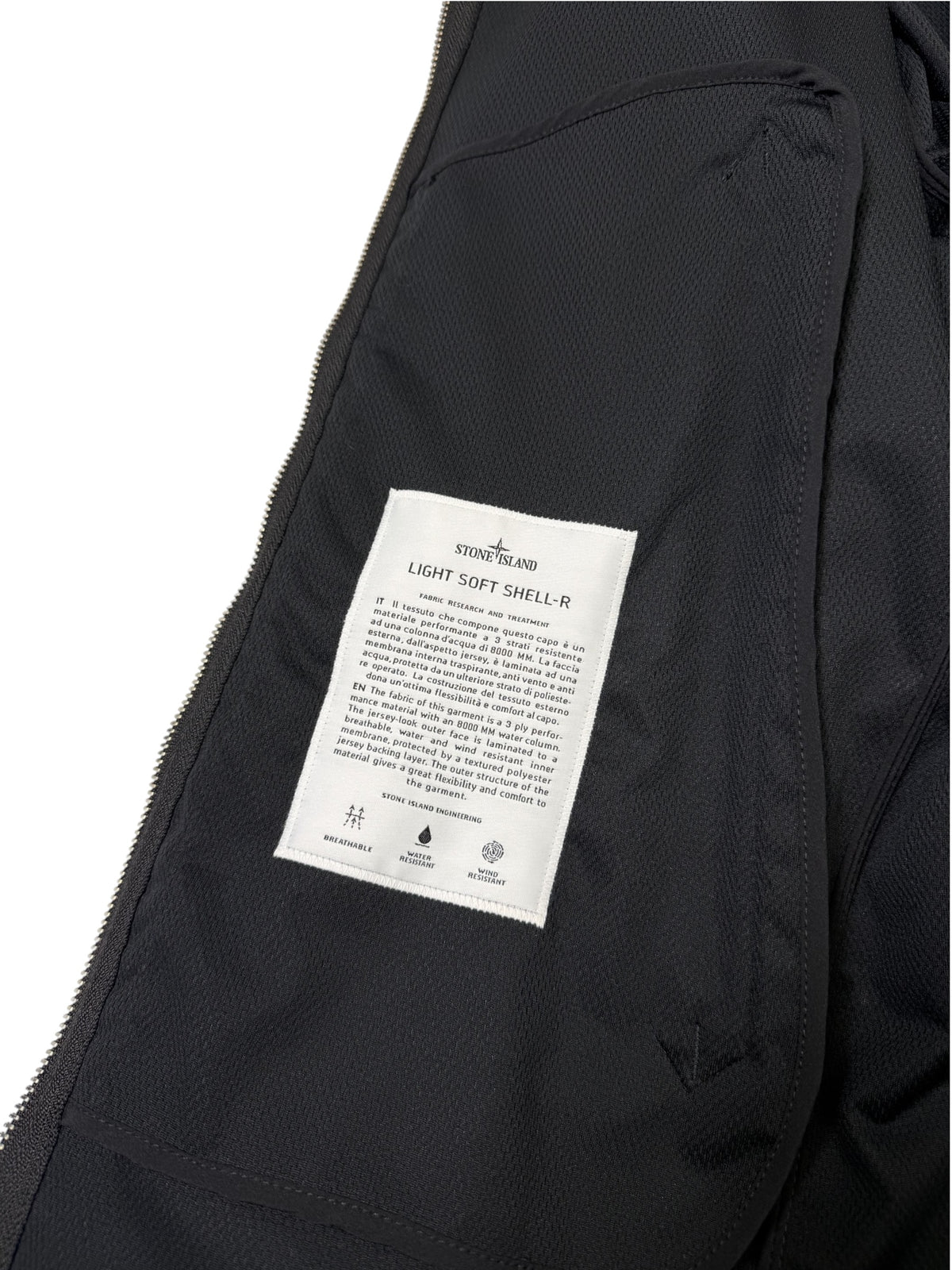 Stone Island 2020 Light Soft Shell-R  Taglia L