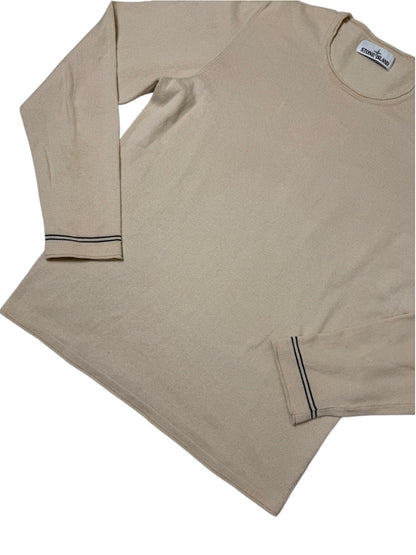 Stone Island 2018 Maglione Leggero Taglia M Beige