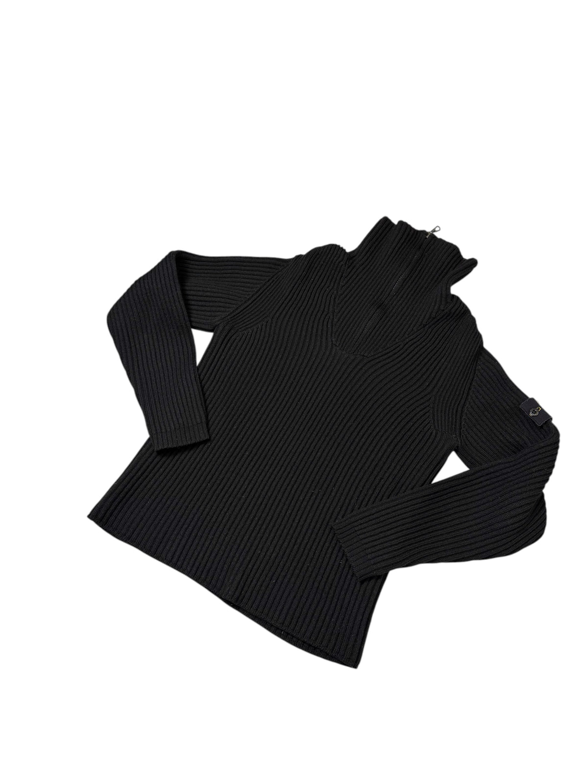Stone Island Maglione Vintage In 100% Lana Taglia M