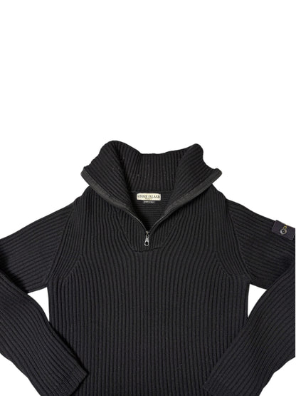 Stone Island Maglione Vintage In 100% Lana Taglia M