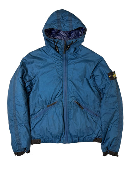 Stone Island 2009 Down Filled Padded Jacket Blu Taglia M