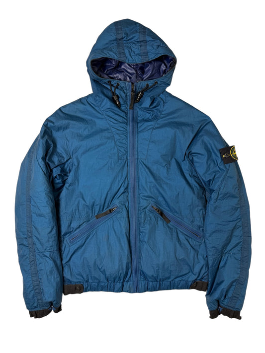 Stone Island 2009 Down Filled Padded Jacket Blu Taglia M