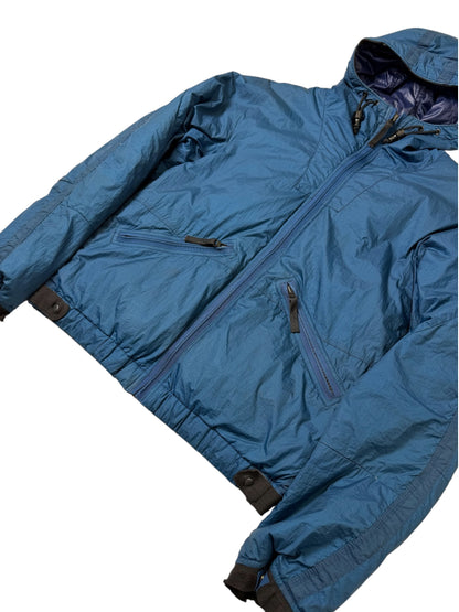 Stone Island 2009 Down Filled Padded Jacket Blu Taglia M