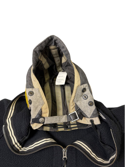 Stone Island 2010 Cardigan In Lana Taglia L