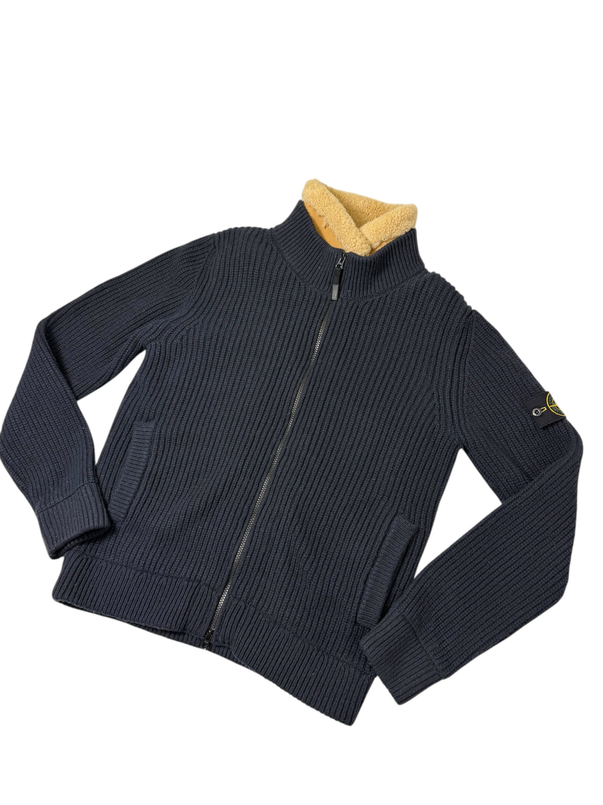 Stone Island 2014 President Jacket Interno staccabile imbottito e collo in montone Taglia L