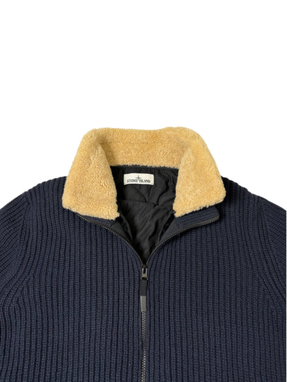 Stone Island 2014 President Jacket Interno staccabile imbottito e collo in montone Taglia L