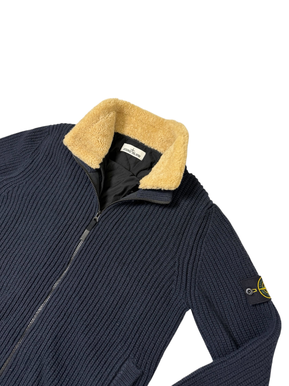 Stone Island 2014 President Jacket Interno staccabile imbottito e collo in montone Taglia L