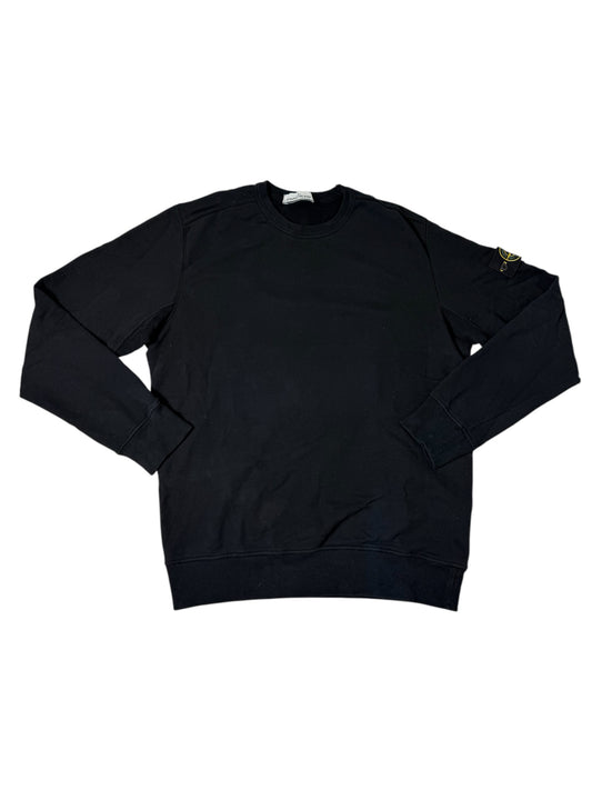 Stone Island 2017 Felpa Girocollo Classico Nera Taglia XL