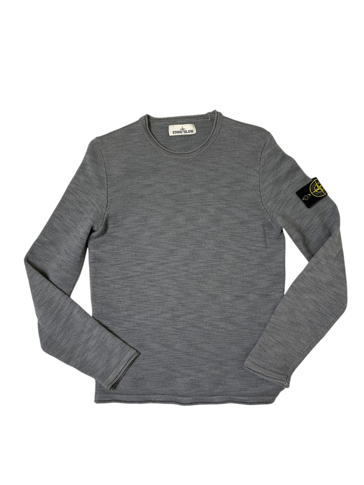 Stone Island Maglione Grigio Girocollo Classico 2014 Taglia S