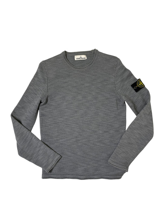 Stone Island Maglione Grigio Girocollo Classico 2014 Taglia S