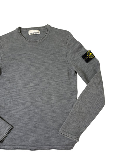 Stone Island Maglione Grigio Girocollo Classico 2014 Taglia S