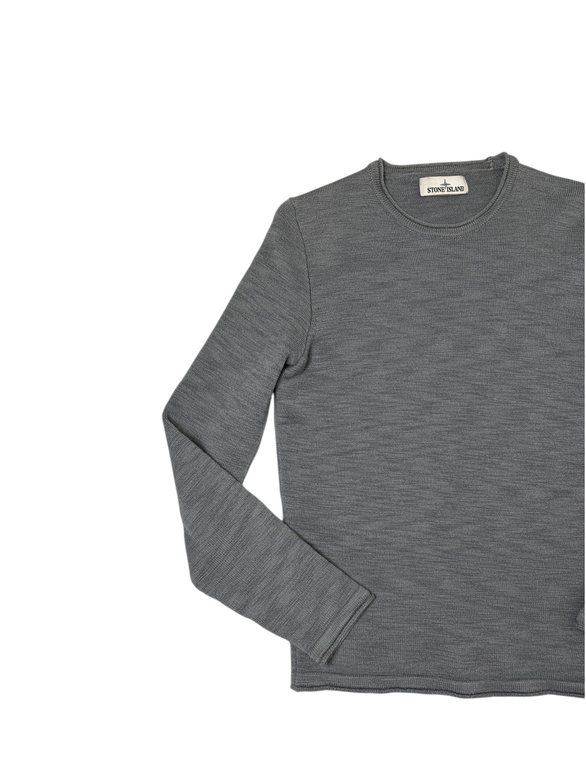 Stone Island Maglione Grigio Girocollo Classico 2014 Taglia S