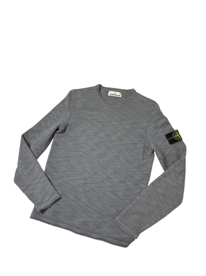 Stone Island Maglione Grigio Girocollo Classico 2014 Taglia S