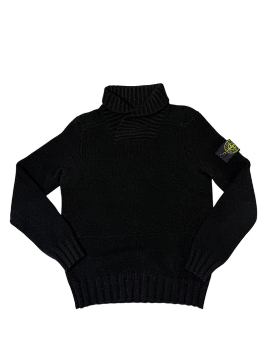 Stone Island 2011 Maglione Collo Alto in Lana Taglia S