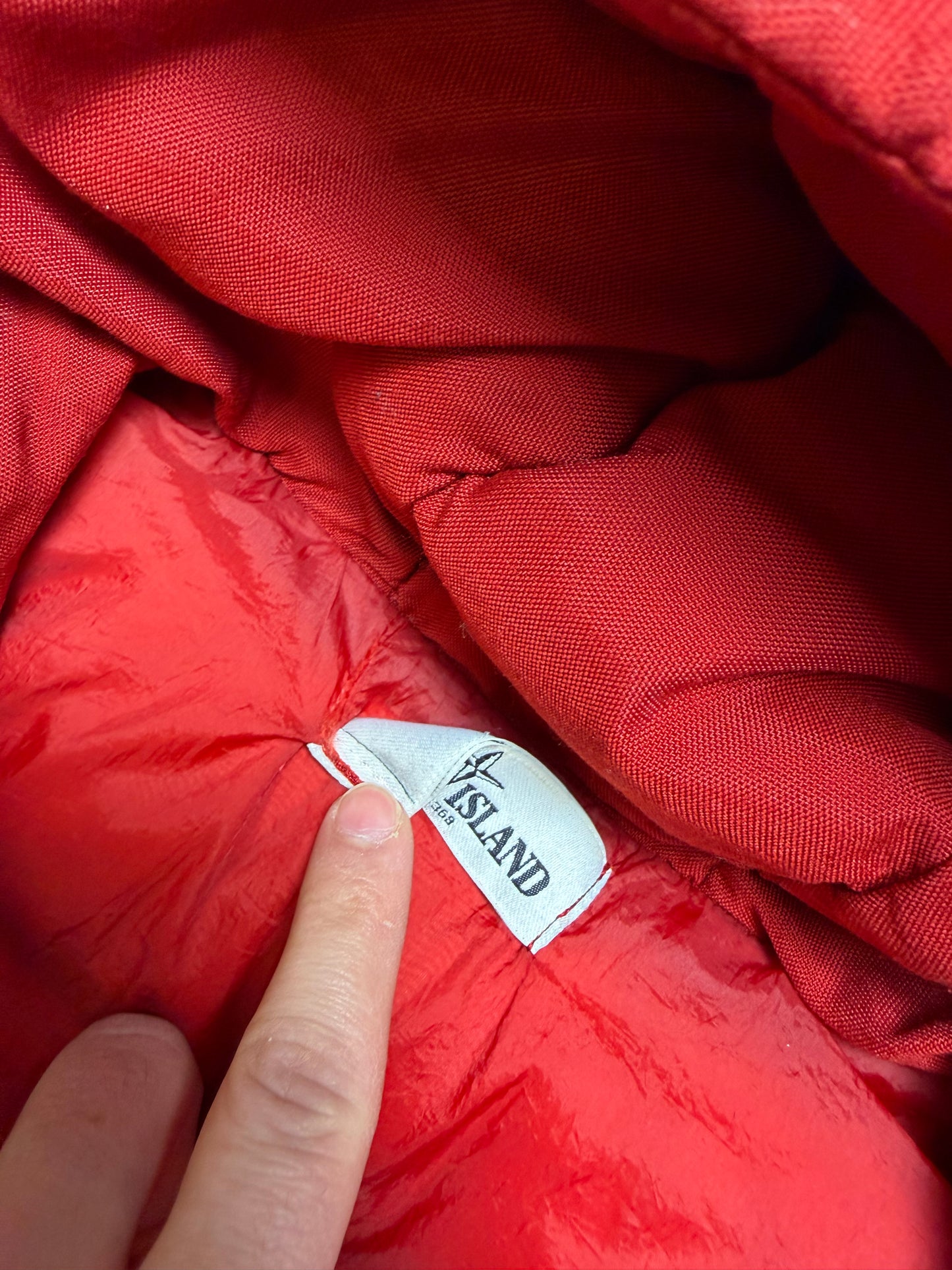 Stone Island Garment Dyed Crinkle Reps ny Down Taglia M