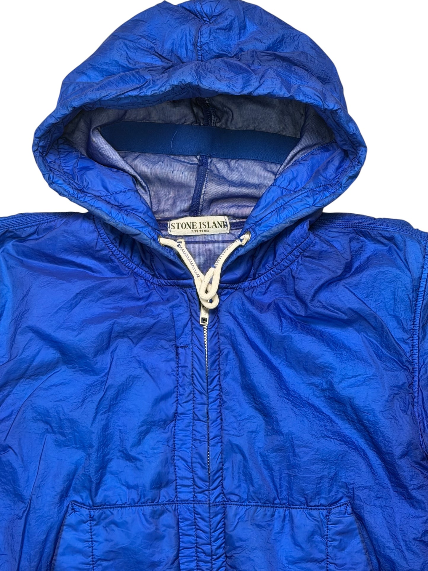 Stone Island Giacca Ultra leggera Raro Mesh Badge S/S 2008 Taglia S
