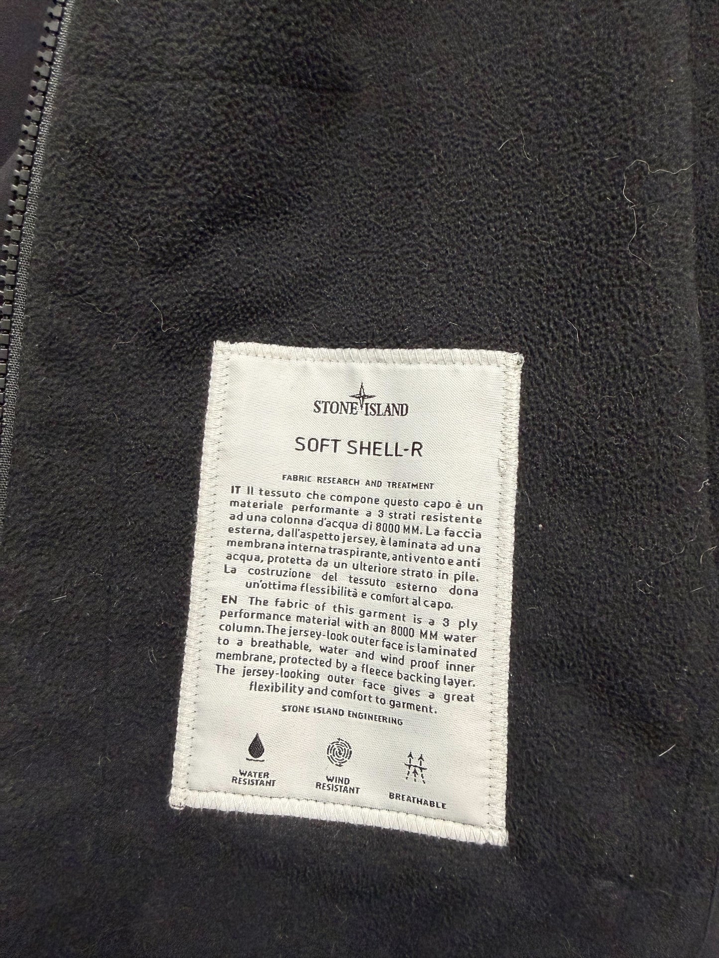 Stone Island Soft Shell-R Taglia S