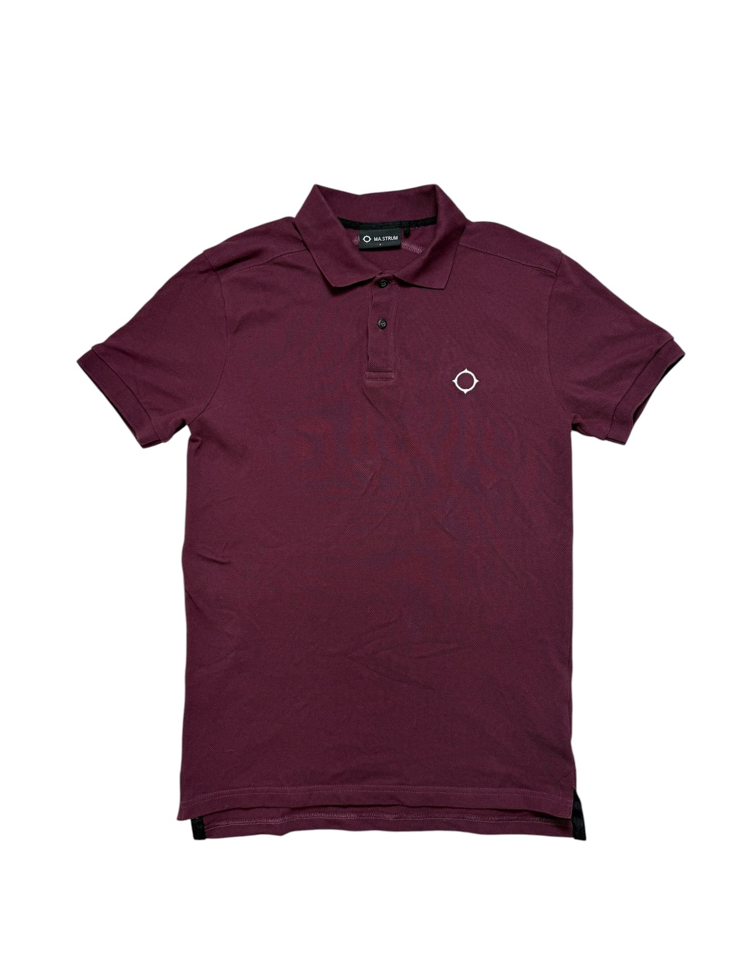 MA.STRUM Polo Taglia S Colore Bordeux