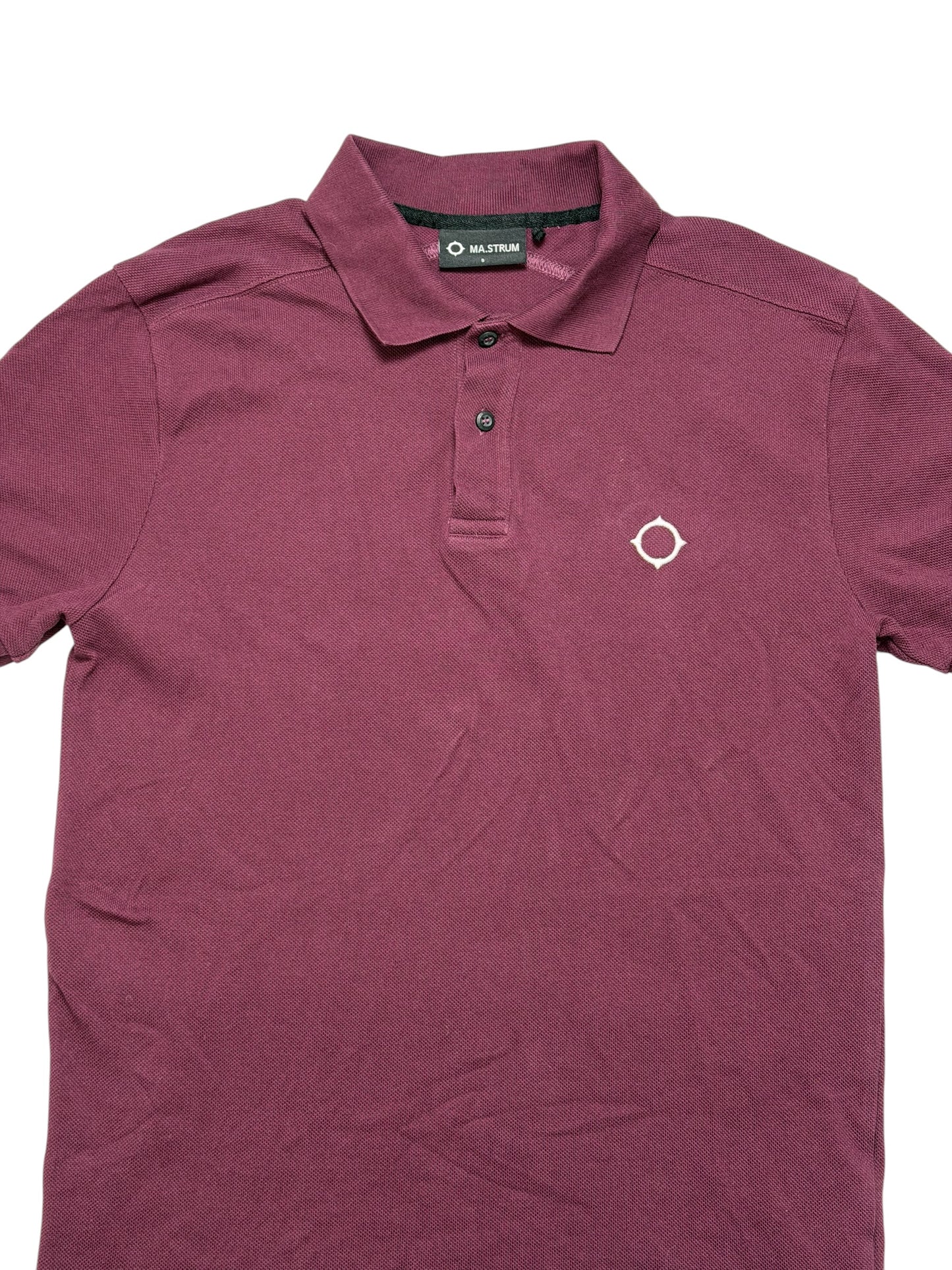 MA.STRUM Polo Taglia S Colore Bordeux