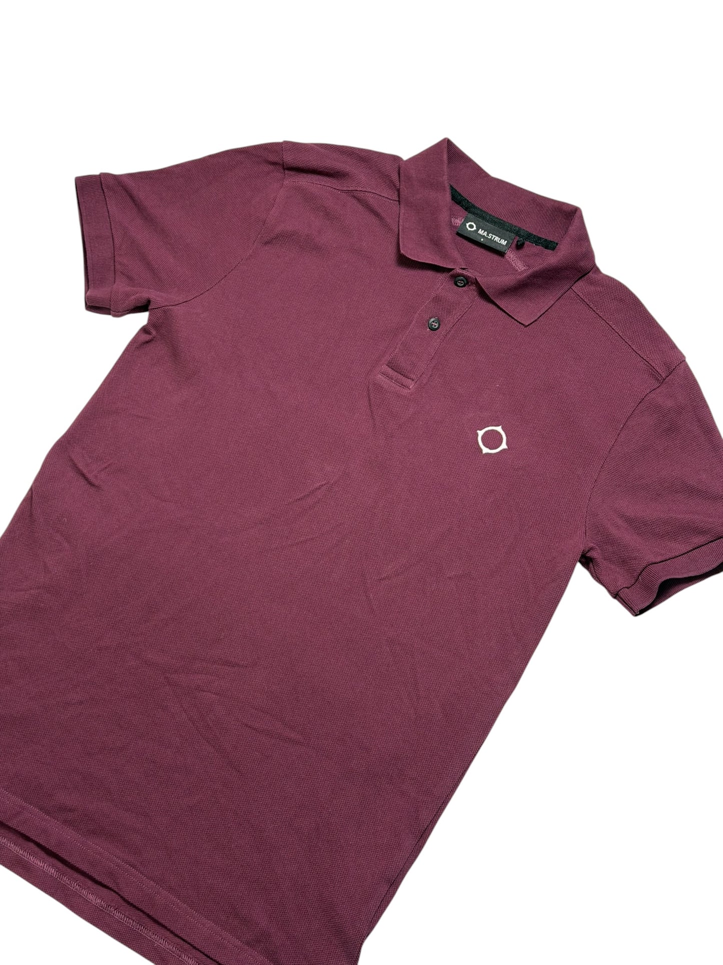 MA.STRUM Polo Taglia S Colore Bordeux