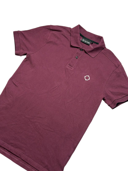 MA.STRUM Polo Taglia S Colore Bordeux