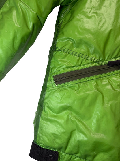 Stone Island Mesh Badge Down Puffer Jacket Taglia L Raro