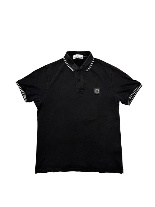Stone Island Polo NERO Taglia M S/S 2018