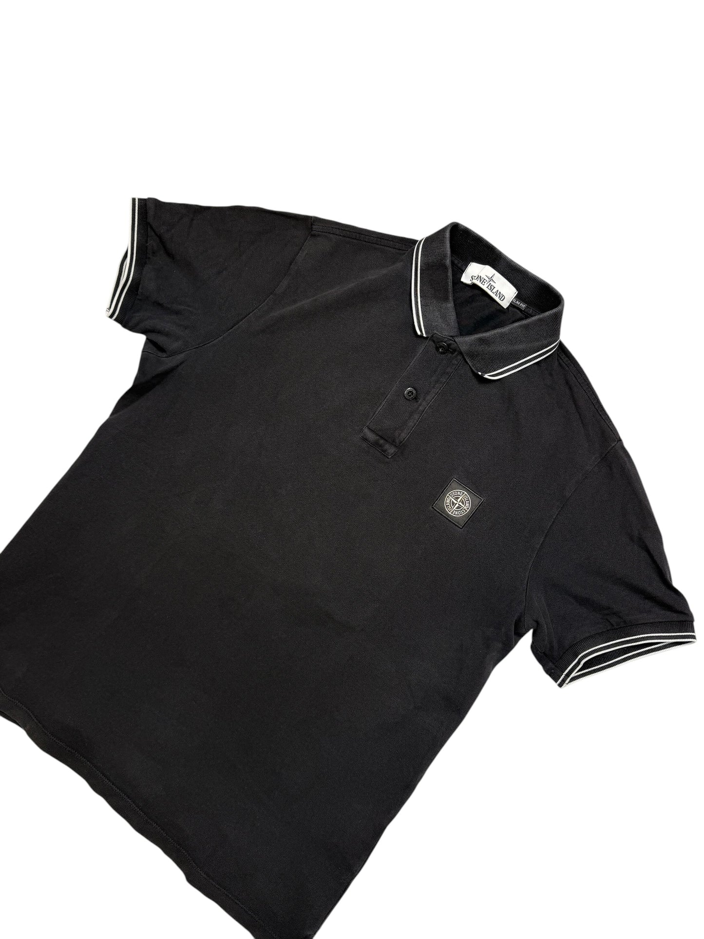 Stone Island Polo NERO Taglia M S/S 2018