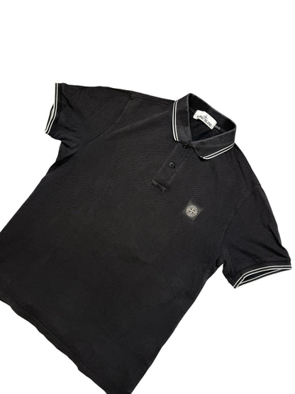 Stone Island Polo NERO Taglia M S/S 2018