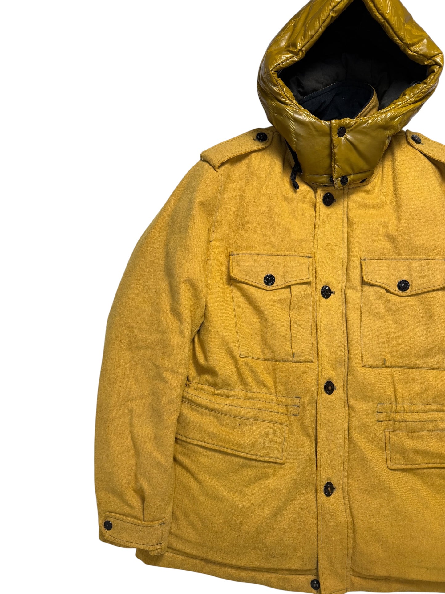 Stone Island Ice Jacket Wool Blend Taglia XXL