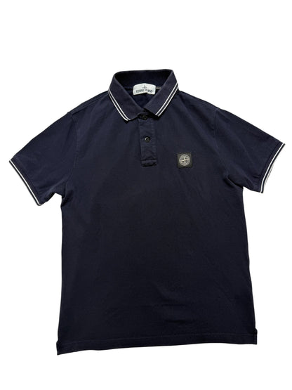Stone Island Polo Taglia M Blu Scuro S/S 2018