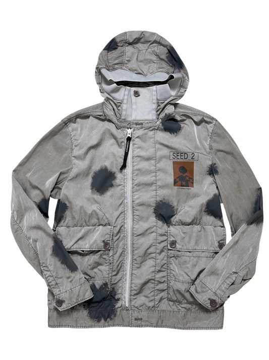 Cp Company Eco Chrome-R Seed 2 Painted Goggle Jacket Taglia 46