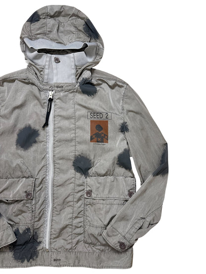Cp Company Eco Chrome-R Seed 2 Painted Goggle Jacket Taglia 46