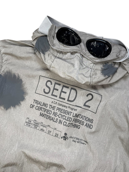Cp Company Eco Chrome-R Seed 2 Painted Goggle Jacket Taglia 46
