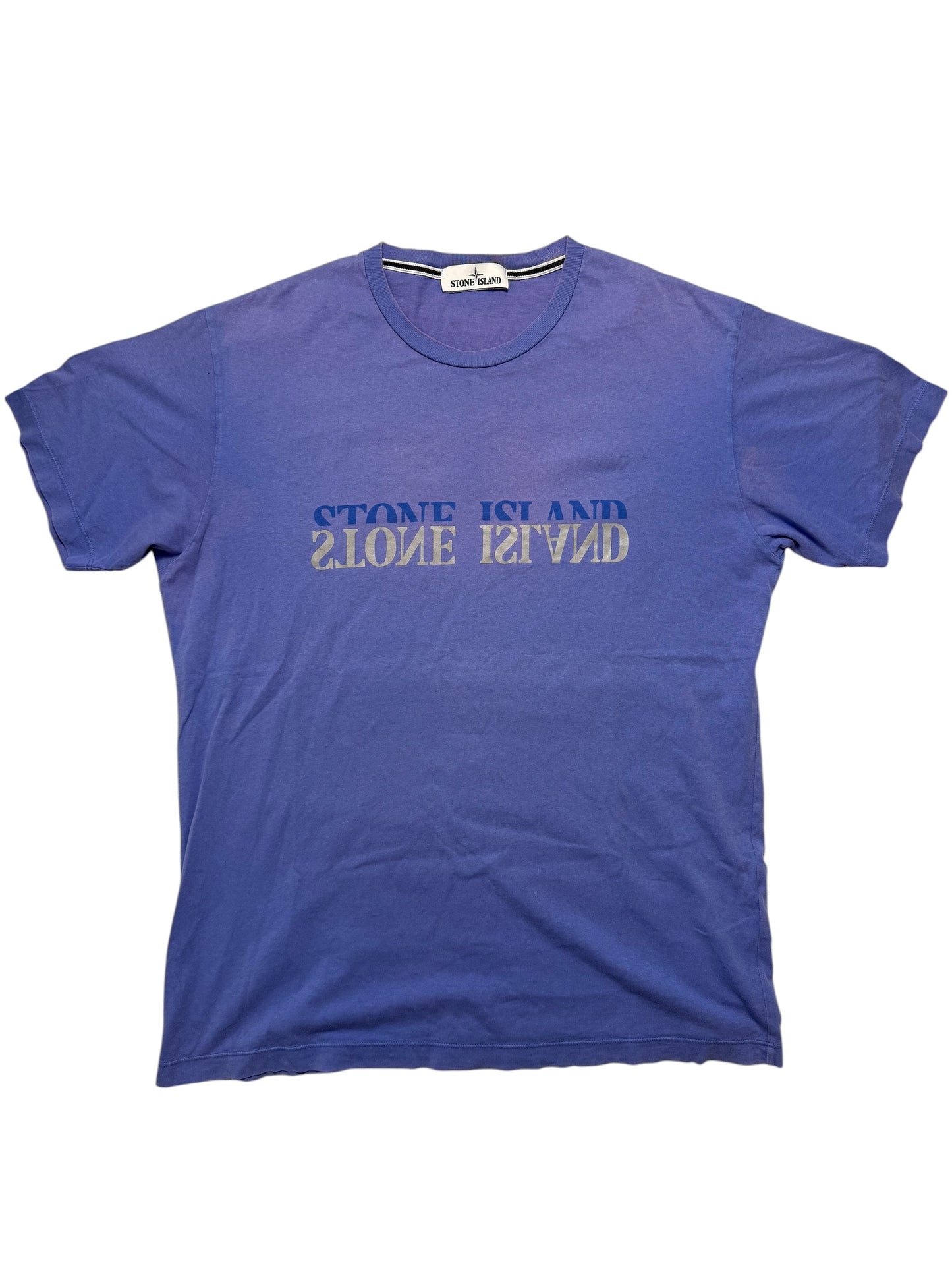Stone Island T-shirt Reflective Logo Taglia XL