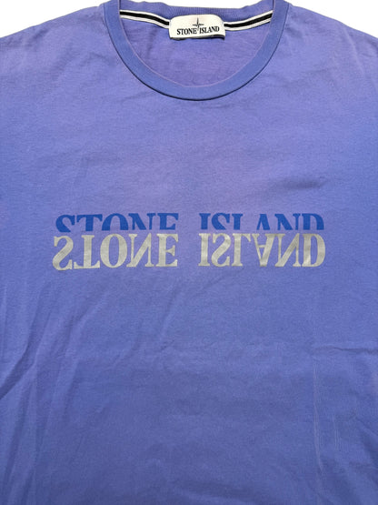 Stone Island T-shirt Reflective Logo Taglia XL