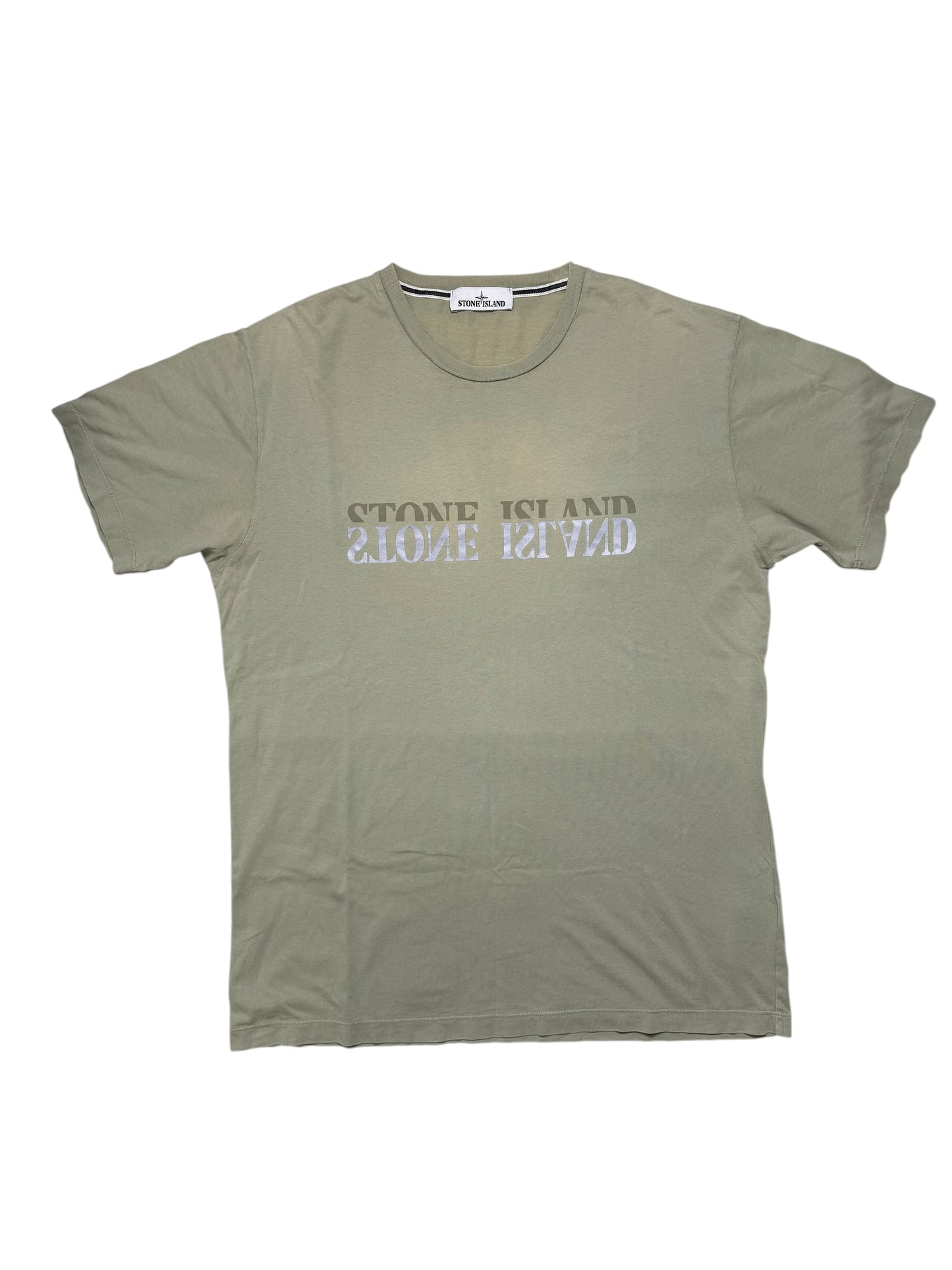 Stone Island T-shirt Reflective Logo Taglia XL