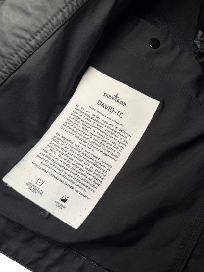 Stone Island David Tc Jacket Bkack Foderata in piumino Taglia S