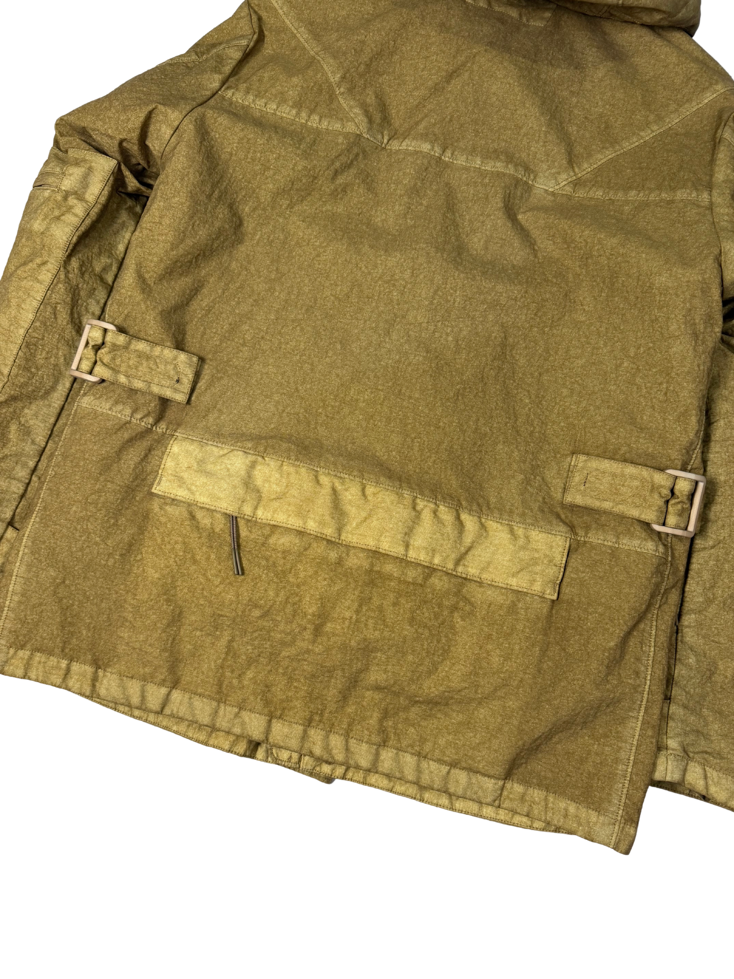 C.P. Company Metropolis Series Co-Ted Hooded 2 in 1 Jacket in Khaki