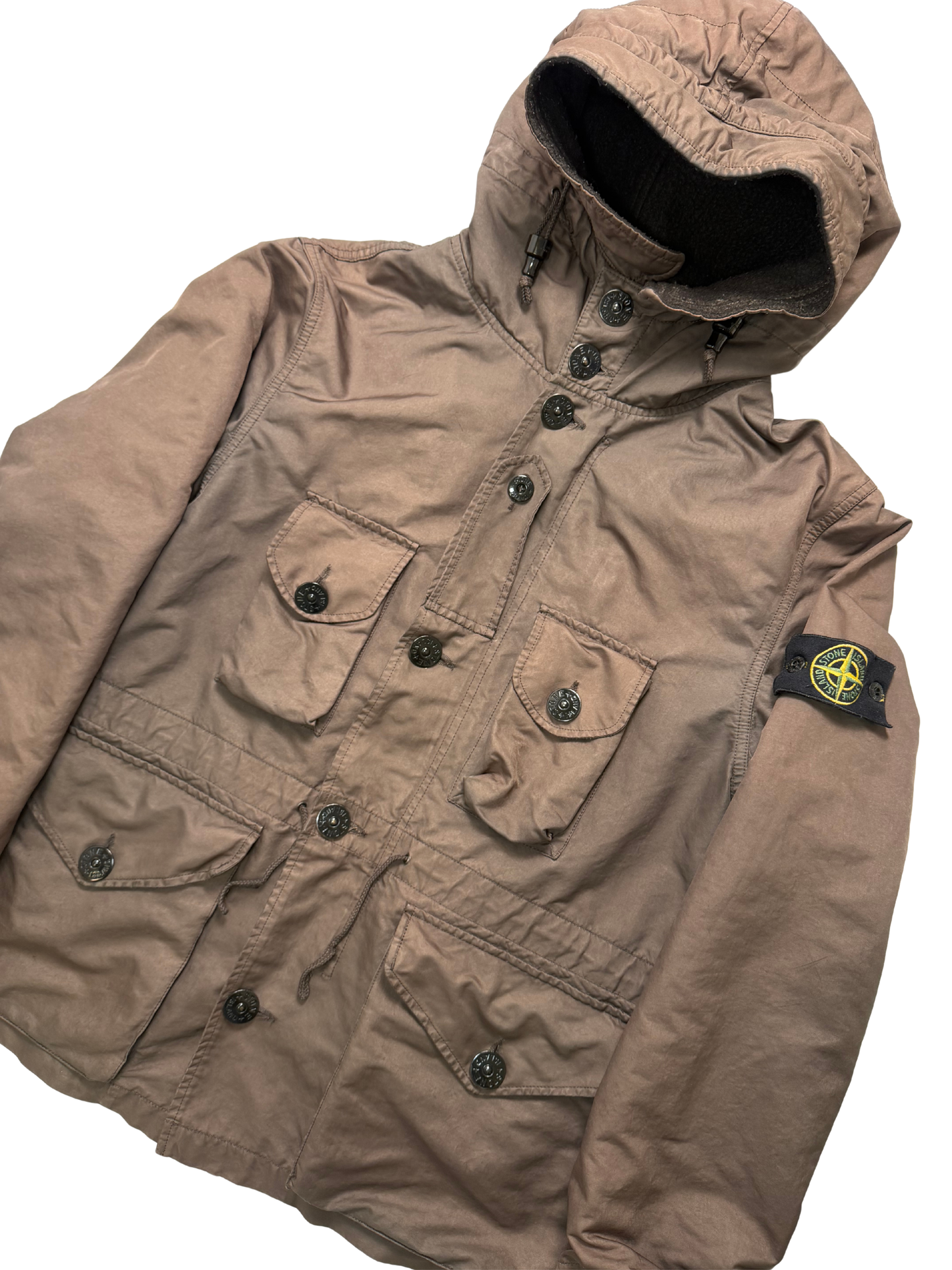 Stone Island David Microfibre Multi-Pocket Dutch Rope Jacket