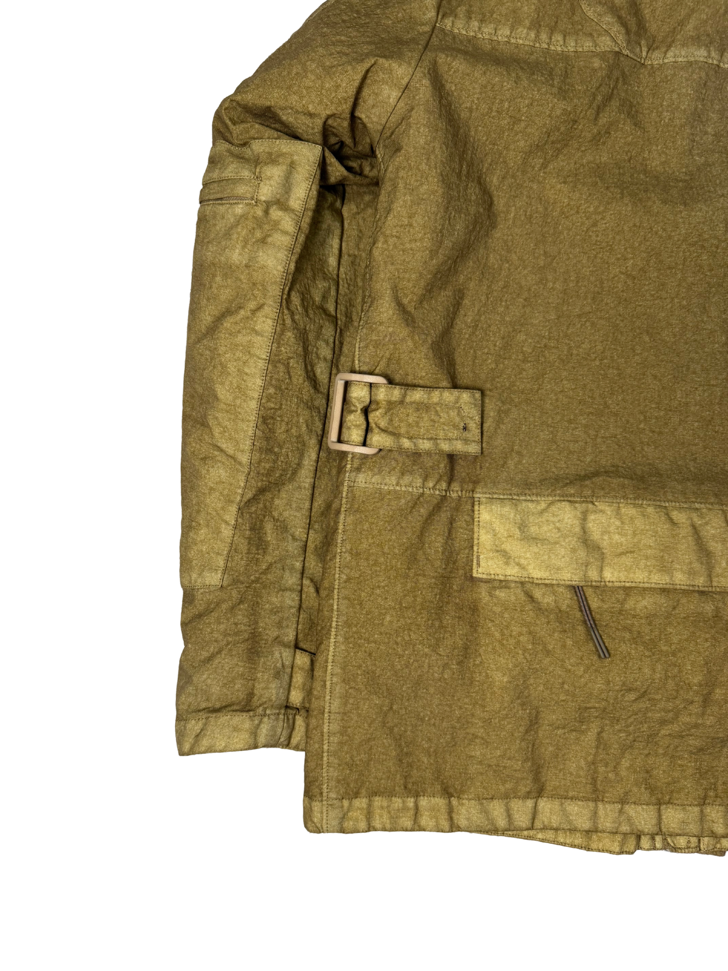 C.P. Company Metropolis Series Co-Ted Hooded 2 in 1 Jacket in Khaki