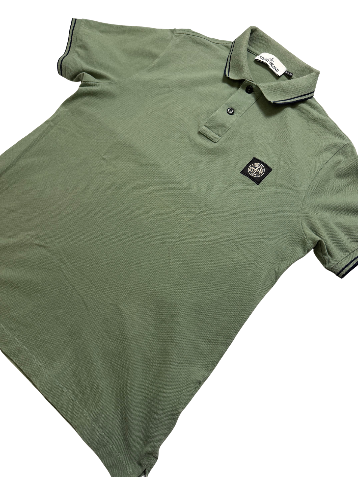 Stone Island Polo Verde Chiaro Taglia L