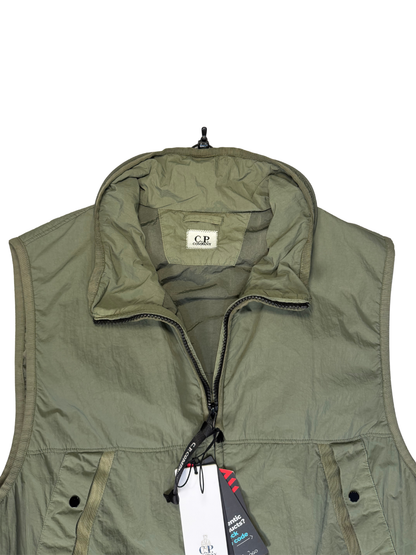 C.P.Company Smanicato GDP Polartec Nylon Taglia 48 Green