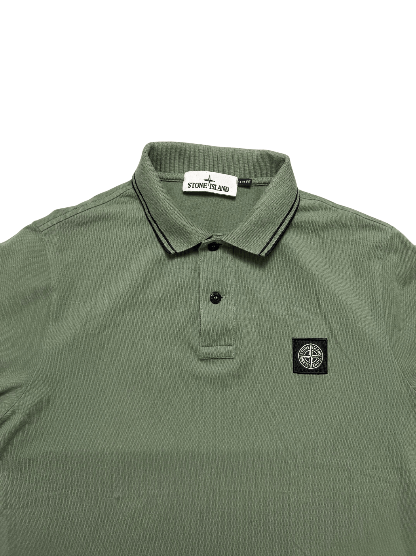 Stone Island Polo Verde Chiaro Taglia L