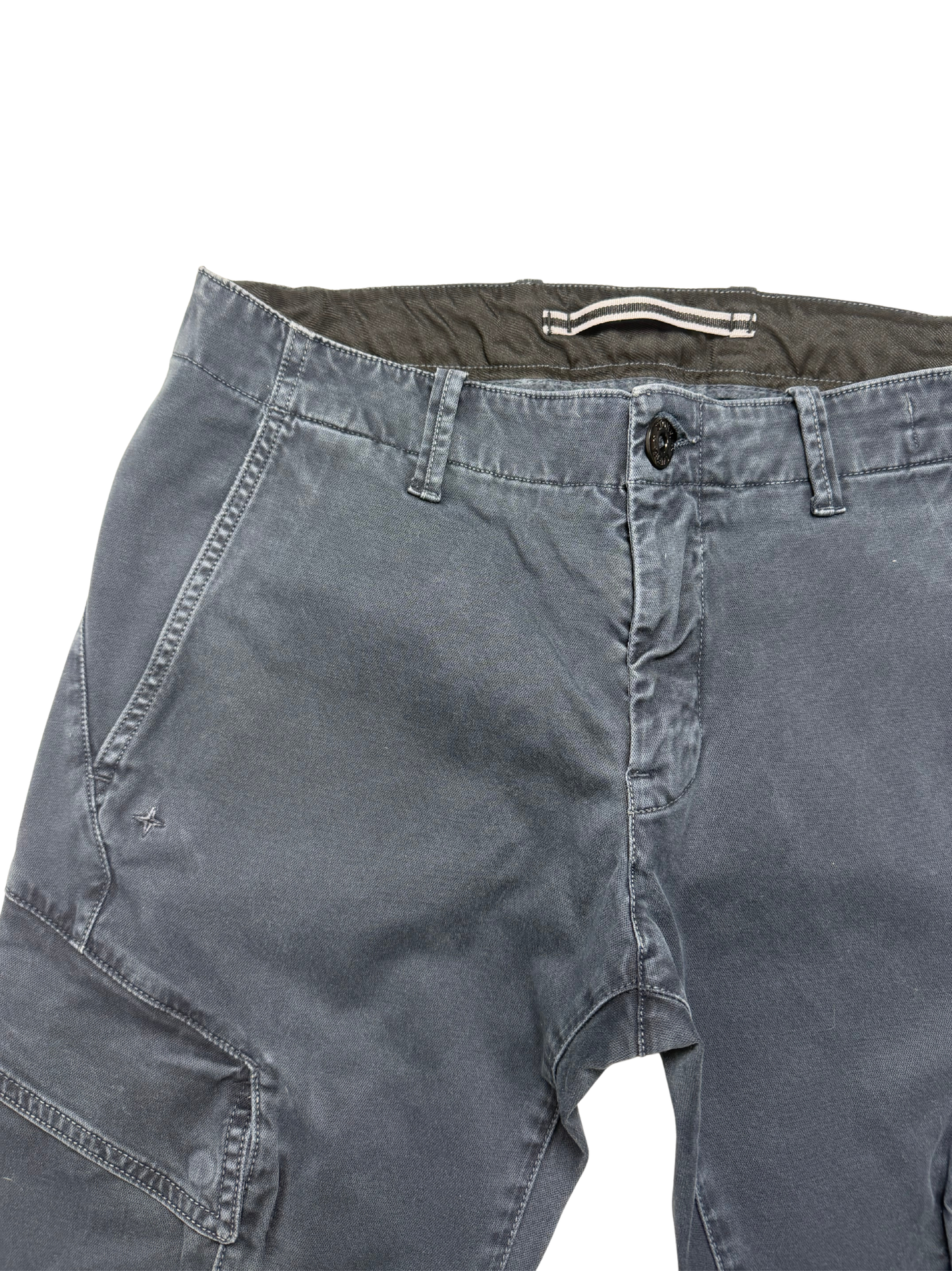 Pantaloni Cargo Stone Island Taglia 31 Blu Navy