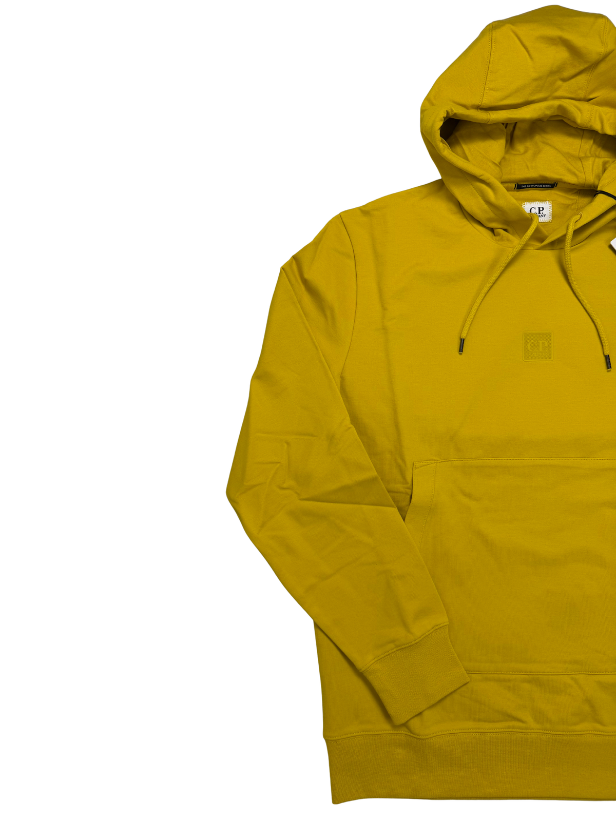 C.P.Company Felpa Con Cappuccio Taglia L Colore Giallo Metropolis Series