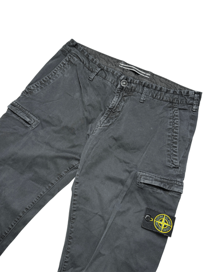 Stone Island Pantaloni Cargo Blu Navy Taglia W34