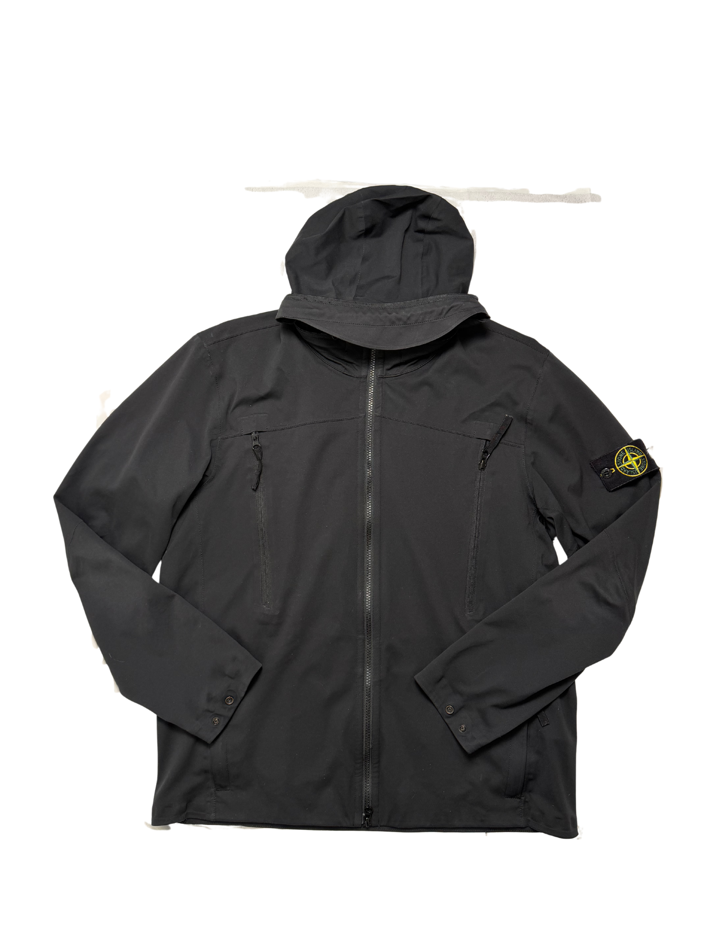Stone Island Light Soft Shell SI Check Grid Taglia XL